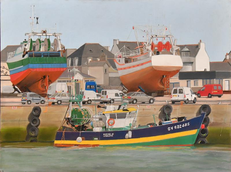 carenage le guilvinec.jpg - Pastel / size 60x80